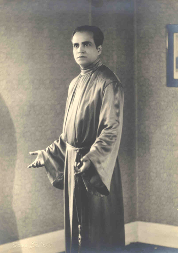 A.K. Mozumdar in 1929