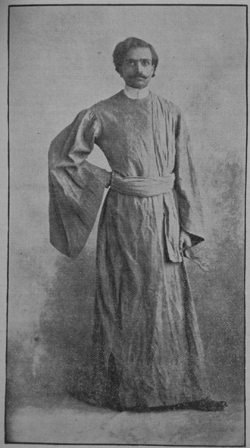 A.K. Mozumdar in 1908